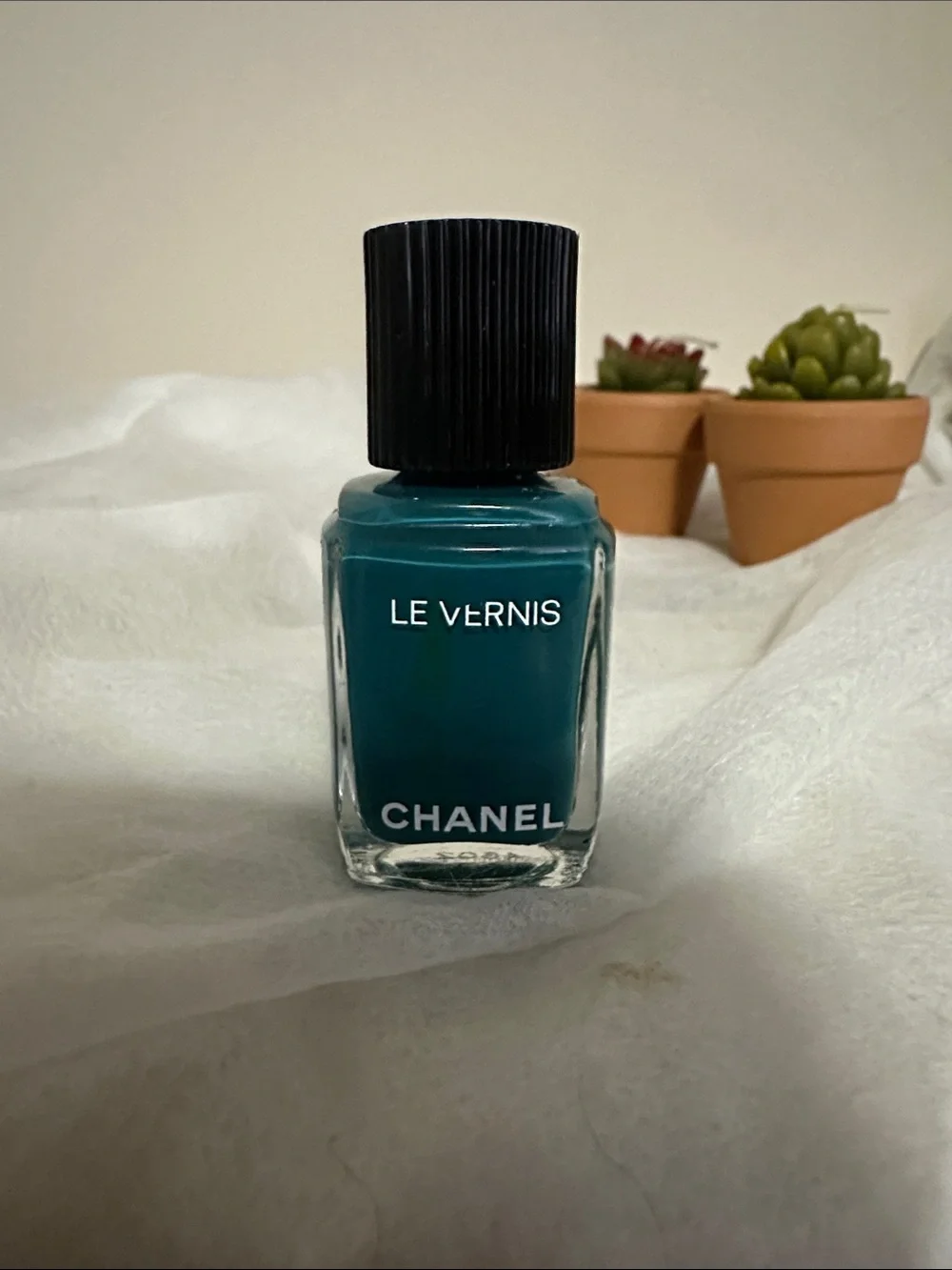 ✨ CHANEL Le Vernis Longwear Nail Colour - 755 Harmony (Teal Blue Green) NWOB